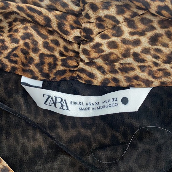 Zara Animal Print Dress - Picture 8 of 9